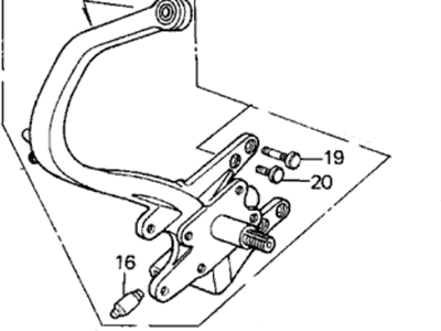 Acura 52116-SG0-300 Knuckle, Left Rear