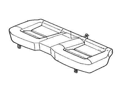 Acura 82132-SY8-A01 Pad & Frame, Rear Seat Cushion