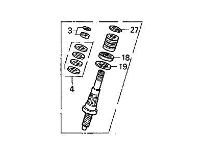 Acura 53641-SY8-A00 Valve Sub-Assembly, Steering