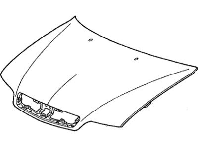 Acura 60100-SY8-A00ZZ Hood, Engine