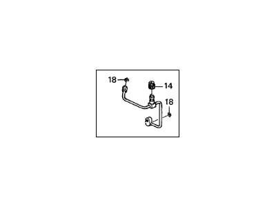 Acura 80331-SS8-A01 Pipe, Condenser