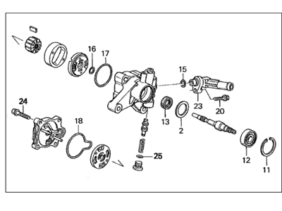 Acura 56110-P8A-003 Pump Assembly, Power Steering