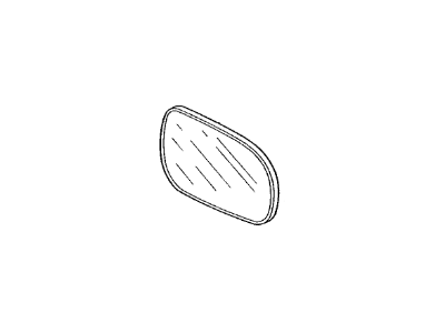 Acura 76203-SY8-A01 Mirror Sub-Assembly, Passenger Side