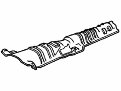 Acura 74601-SV4-V80 Plate, Floor Heat Baffle