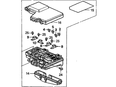 Acura 38250-SY8-A01 Box Assembly, Relay