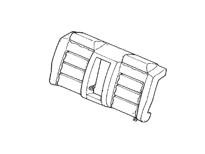 Acura 82122-SY8-A01 Pad & Frame, Rear Seat-Back