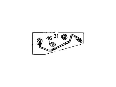 Acura 36532-P6W-A01 Sensor, Rear Oxygen