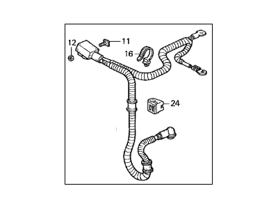 Acura 32410-SY8-A01 Cable Assembly, Starter