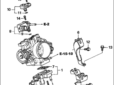 Acura 16400-PND-A67 Body Assembly (Gyb5B)