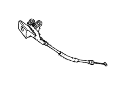 Acura 47220-STX-A03ZB Cable Assembly, Release (Gray)