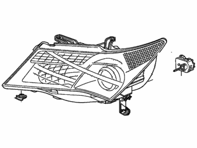 Acura 33151-STX-A01 Driver Hid With Adaptive Headlamp