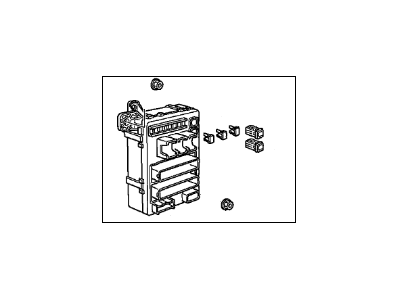 Acura 38220-STX-A02 Box Assembly, Rear Fuse