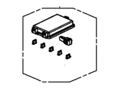 Acura 38256-TJB-A01 COVER, RELAY BOX