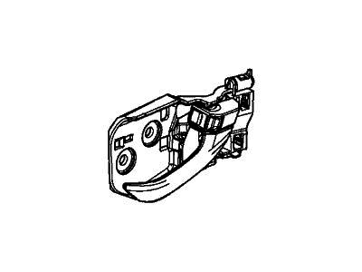 Acura 72160-TJB-A11 HANDLE, L INSIDE