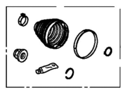 Acura 44017-TJB-A51 Boot Set, Inboard