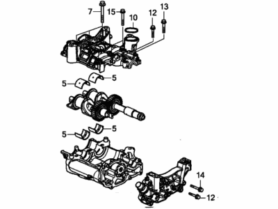 Acura 15100-6B2-A02 Pump Assembly, Oil