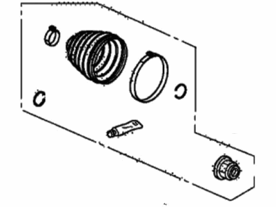 Acura 44018-TMJ-305 BOOT SET, OUTBOARD