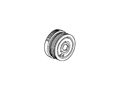 Acura 13811-PR7-A02 Pulley, Crankshaft