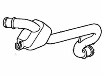 Acura 17487-RWC-A00 Pipe, Air Bypass Outlet
