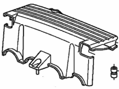 Acura 16626-RWC-A00 Cover Assembly, Fuel Pipe