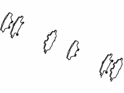 Acura 06435-SJA-000 Shim Set, Rear