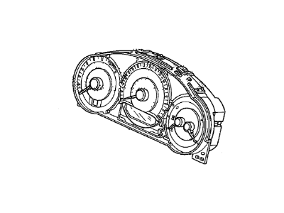 Acura 78120-SJA-A42 Meter Assembly, Combination