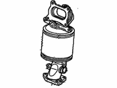 Acura 18290-RKG-A00 Converter, Rear Primary