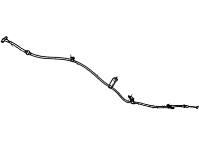 Acura 47560-TX4-A01 Wire B, Driver Side Parking Brake