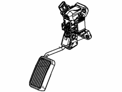 Acura 17800-T0A-A81 Pedal Assembly, Accelerator