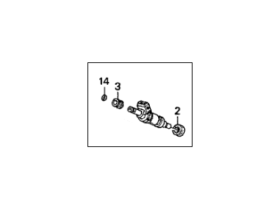 Acura 06164-P72-010 Injector Set, Fuel