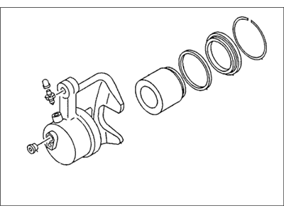 Acura 2-91226-252-0RM Caliper, Right Front Disk Brake (Reman)