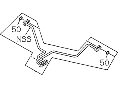 Acura 8-52481-545-1 Hose, Flex (Air Conditioner )