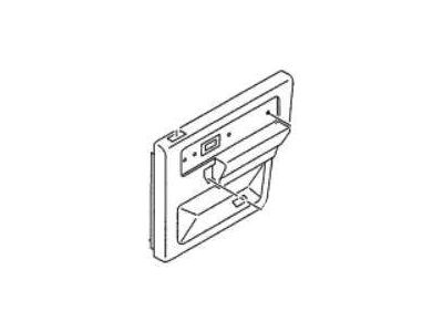 Acura 8-97158-962-0 Pad, Right Rear Door Trim