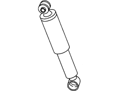 Acura 8-97107-901-2 Shock Absorber Assembly, Rear