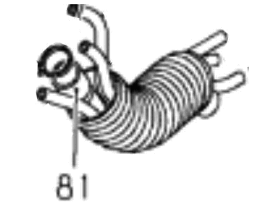 Acura 8-97164-299-1 Hose, Fuel Filler