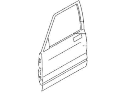 Acura 8-94358-372-3 Panel Front Door (Passenger Side)