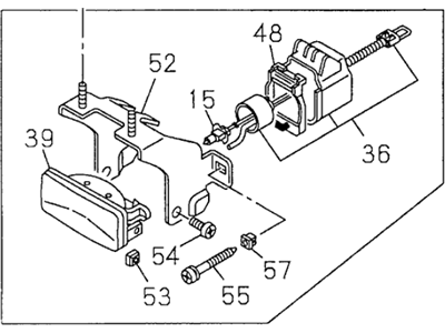 Acura 8-97183-640-1 Lamp Assembly Fog (Rh)