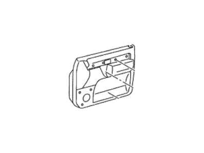 Acura 8-97152-093-1 Pad, Right Front Door Trim (Dark Gray)