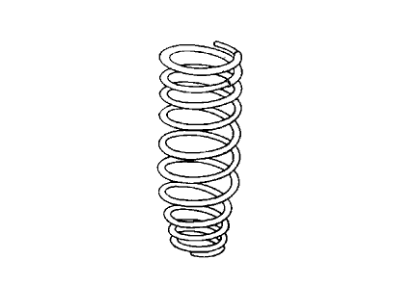 Acura 52441-SE7-A01 Spring, Rear (Mitsuboshi Seiko)