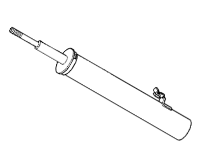 Acura 51606-SE7-004 Shock Absorber Unit, Left Front (Showa)