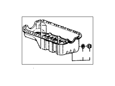 Acura 11200-PG6-050 Pan, Oil