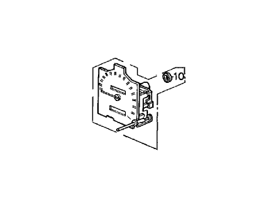 Acura 37200-SD2-A53 Speedometer Assembly