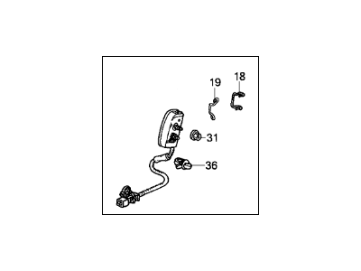 Acura 78050-SEC-A70 Module Assembly, Passenger Side Side