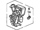 OEM Acura Lock Assembly, Right Rear Door - 72610-SW5-003