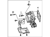 OEM 1998 Acura TL Body Assembly, Throttle (Gs10A) - 16400-P5G-A02