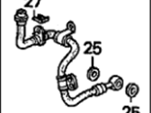 OEM 1996 Acura TL Hose Set, Left Front Brake - 01465-SZ5-000