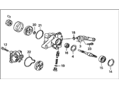 OEM 2001 Acura MDX Pump Sub-Assembly, Power Steering - 56110-PGK-A01