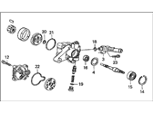 OEM Acura MDX Pump Sub-Assembly, Power Steering - 56110-PGK-A01