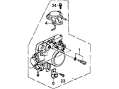OEM Acura Integra Body Assembly, Throttle (Gl02A) - 16400-PR4-A01
