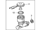 OEM Acura Integra Master Cylinder Assembly - 46100-ST7-013